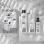 NIOXIN 3-Part System 1 Cleanser Shampoo for Natural Hair with Light Th...