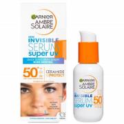 Garnier Ambre Solaire LSF 50+ Super UV Unsichtbares Gesichtsserum 30 m...