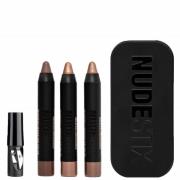 NUDESTIX Bright Nude Eyes Set 3-Stück-Kit