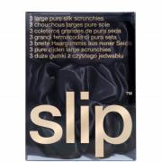 Slip Large Scrunchies - Black (3er-Packung)