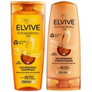 L'Oréal Paris Elvive Extraordinary Oil Shampoo and Conditioner Set