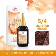 Wella Color Fresh Hellbraun/Rot 5.4 75ml