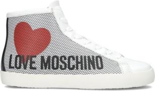 Love Moschino Sneaker High Ja15432 Weiß Damen