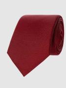 Blick Krawatte aus reiner Seide (6,5 cm) in Rot, Größe One Size