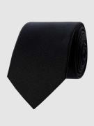 Blick Krawatte aus reiner Seide (6,5 cm) in Black, Größe One Size