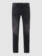 REVIEW Skinny Fit Jeans mit Stretch-Anteil in Black, Größe 29/32
