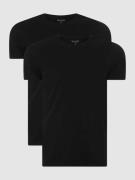 MCNEAL T-Shirt aus Baumwolle im 2er-Pack in Black, Größe XL