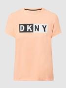 DKNY PERFORMANCE T-Shirt mit Modal-Anteil in Koralle, Größe XS