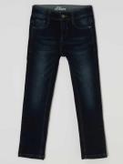 s.Oliver RED LABEL Slim Fit Jeans mit Stretch-Anteil in Jeansblau, Grö...