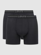 Levi's® Trunks mit Stretch-Anteil im 2er-Pack in Black, Größe S