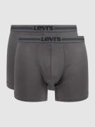 Levi's® Trunks mit Stretch-Anteil im 2er-Pack in Anthrazit, Größe S