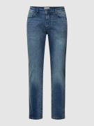 MCNEAL Jeans mit Label-Patch in Royal, Größe 32/32