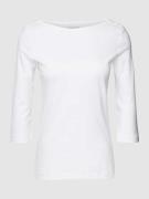 Christian Berg Woman T-Shirt mit 3/4-Arm und dekorativen Knöpfen in We...