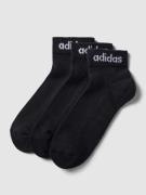 ADIDAS SPORTSWEAR Socken mit Label-Print im 3er-Pack in Black, Größe 3...