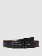 Lloyd Men's Belts Gürtel mit Label-Details in Black, Größe 85