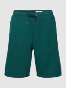 s.Oliver RED LABEL Sweatshorts mit Tunnelzug Modell 'Washer' in Petrol...