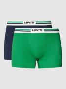 Levi's® Trunks mit elastischem Logo-Bund in Gruen, Größe S