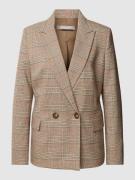 Christian Berg Woman Selection Blazer mit Hahnentrittmuster in Camel, ...