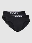 Levi's® Slip mit Label-Detail Modell 'SOLID BASIC' in Black, Größe S