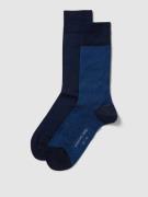 Christian Berg Men Socken mit Allover-Muster im 2er-Pack in Marine, Gr...