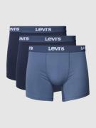 Levi's® Boxershorts mit elastischem Logo-Bund im 2er-Pack in Marine, G...