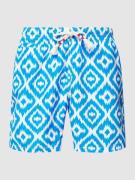 MC2 Saint Barth Badehose mit Allover-Print Modell 'CAPRESE' in Royal, ...