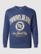 Tommy Jeans Plus PLUS SIZE Sweatshirt mit Label-Print Modell 'BOXY' in...
