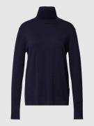 Weekend Max Mara Longsleeve mit Stehkragen Modell 'KIKU' in Marine, Gr...