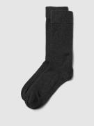 s.Oliver RED LABEL Socken aus Bio-Baumwolle im 2er-Pack in Anthrazit M...