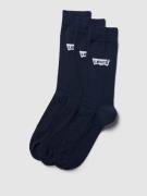 Levi's® Socken mit Label-Details im 3er-Pack in Blau, Größe 43/46