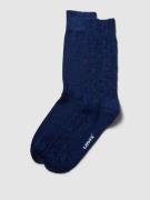 Levi's® Socken mit Label-Details im 2er-Pack Modell 'BASKET' in Marine...