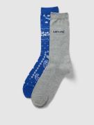 Levi's® Socken mit Label-Details im 2er-Pack in Marine, Größe 39-42