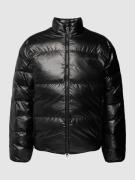 EA7 Emporio Armani Steppjacke mit Stehkragen in Black, Größe M