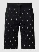 Polo Ralph Lauren Underwear Slim Fit Sweatshorts mit Allover-Label-Pri...
