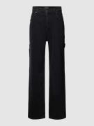 Pegador Jeans mit 5-Pocket-Design Modell 'DAULE' in Black, Größe 33