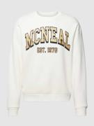 MCNEAL Sweatshirt mit Label-Print in Offwhite, Größe XXL