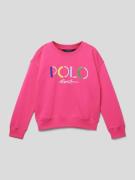Polo Ralph Lauren Teens Sweatshirt mit Label-Stitching in Pink, Größe ...