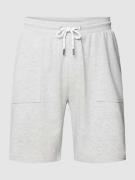 HECHTER PARIS Sweatshorts mit seitlichen Eingrifftaschen in Silber, Gr...