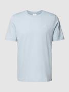 ADIDAS SPORTSWEAR T-Shirt mit Label-Stitching in Hellblau, Größe S