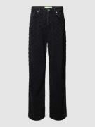 REVIEW Super Baggy Fit Jeans im 5-Pocket-Design in Black, Größe 32