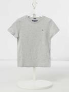 Tommy Hilfiger Kids T-Shirt aus Organic Cotton mit Logo-Details in Mit...