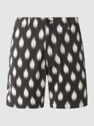 Levi's® Shorts mit Allover-Muster in Black, Größe XL