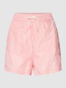 Guess Activewear Shorts mit Label-Details Modell 'ALETHEA' in Apricot,...