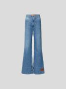 Dodo bar Or Loose Fit Jeans mit Label-Patch in Jeansblau, Größe XXS