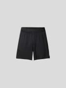 Blue Sky Inn Shorts mit Kontraststreifen in Black, Größe L