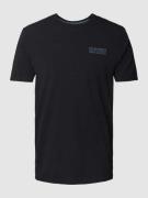 Christian Berg Men T-Shirt mit Label-Print in Black, Größe M