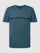 Christian Berg Men T-Shirt mit Front-Print in Lagune, Größe S