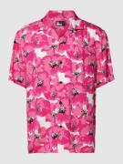 THE KOOPLES Freizeithemd aus Viskose mit floralem Muster in Pink, Größ...