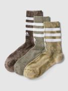 ADIDAS SPORTSWEAR Socken mit Kontraststreifen im 3er-Pack in Beige, Gr...