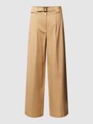 Weekend Max Mara Loose Fit Hose mit Bügelfalten Modell 'PINO' in Camel...